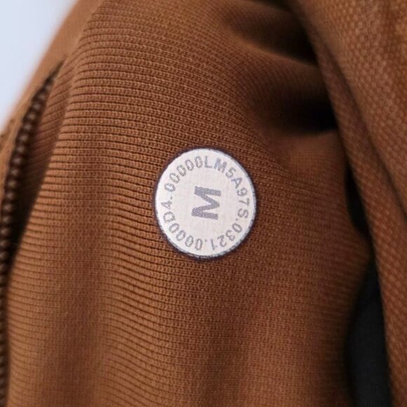 Lululemon UtiliTech Brown Men's Casual Elastic Waist Pants Pockets Size M - Picture 12 of 12